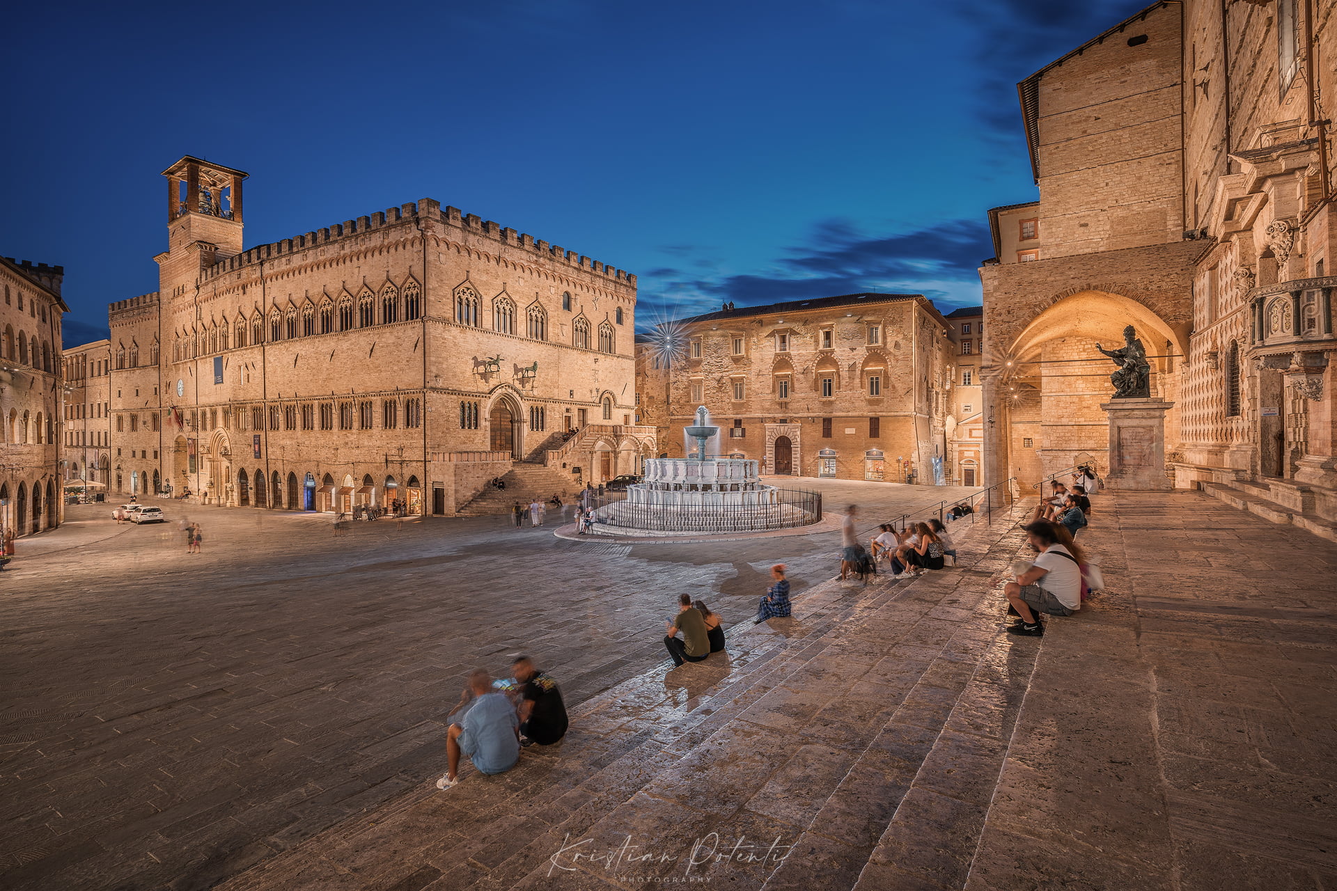 Perugia i Umbrien Italien