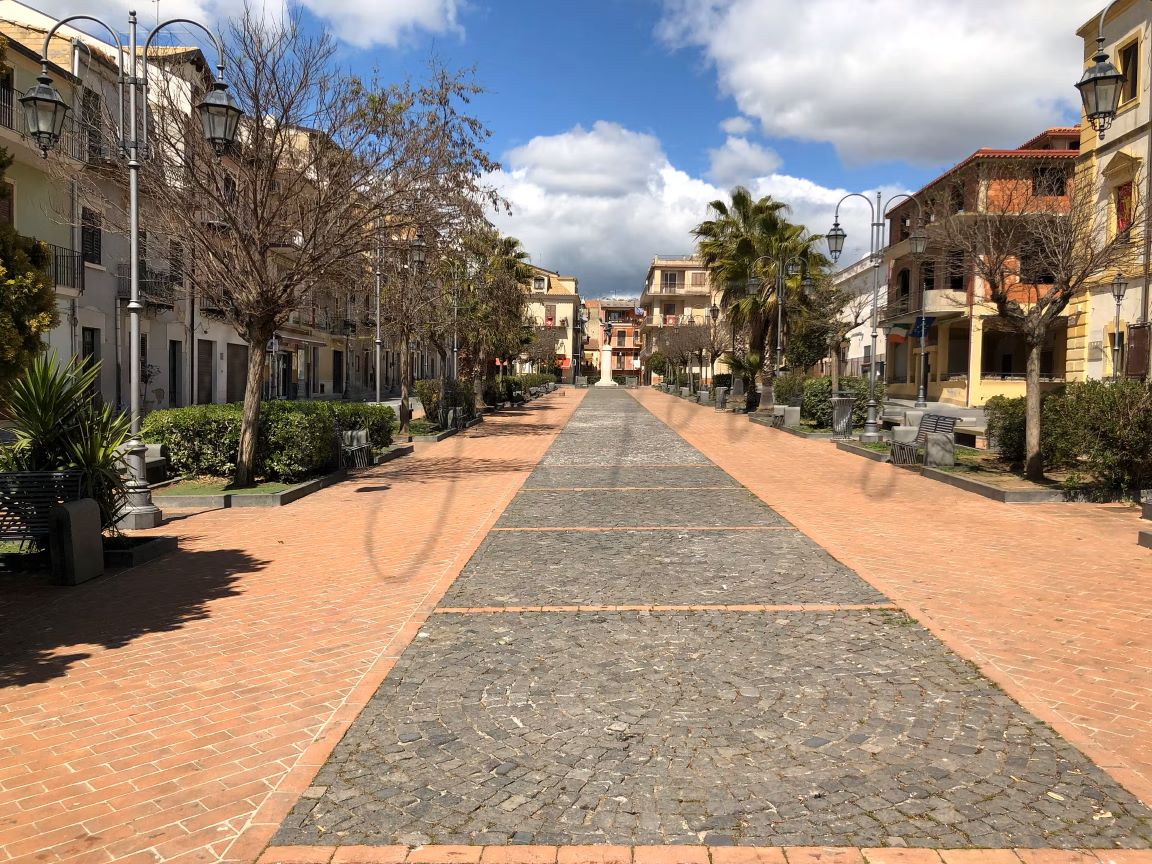 Barrafranca på Sicilien Italien