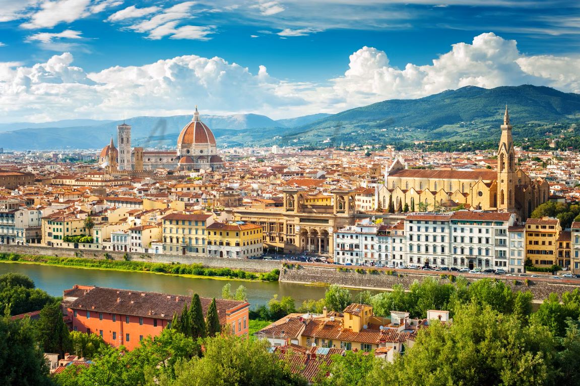 Firenze in Toscana Italie