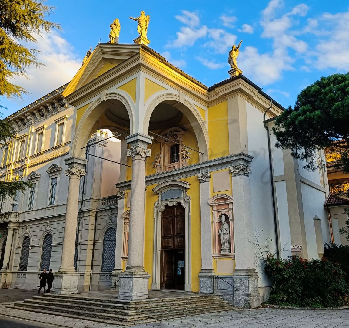 Luino in Lombardia Italy