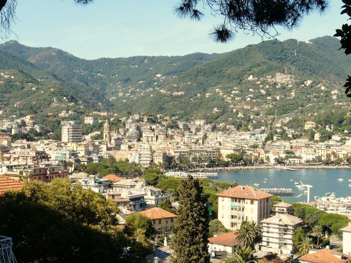 Rapallo in Ligurien Italien