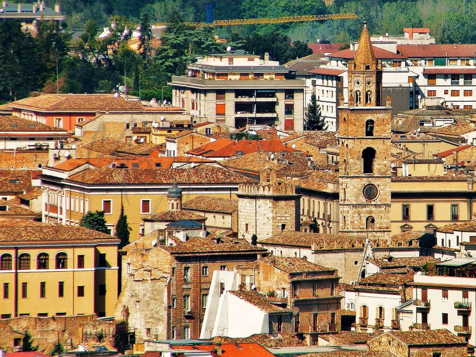 Teramo dans les Abruzzes Italie