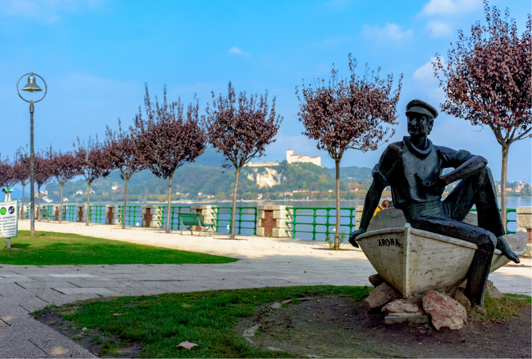 Arona, Piemonte, Italien