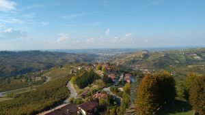 Alba dans le Piémont Italie