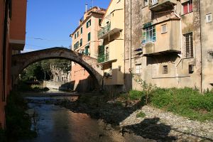 Albisola Superiore in Ligurien Italien