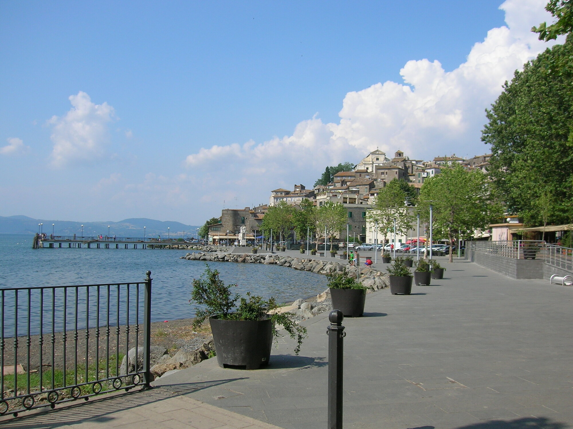 Anguillara Sabazia i Lazio Italien