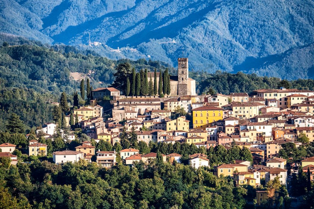 Barga in Toscana Italy
