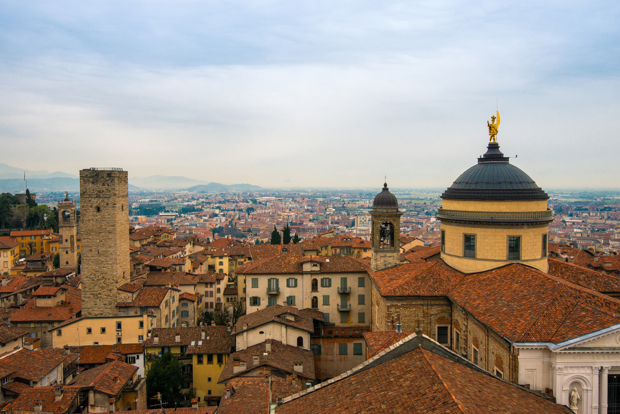 Bergamo in Lombardia Italy