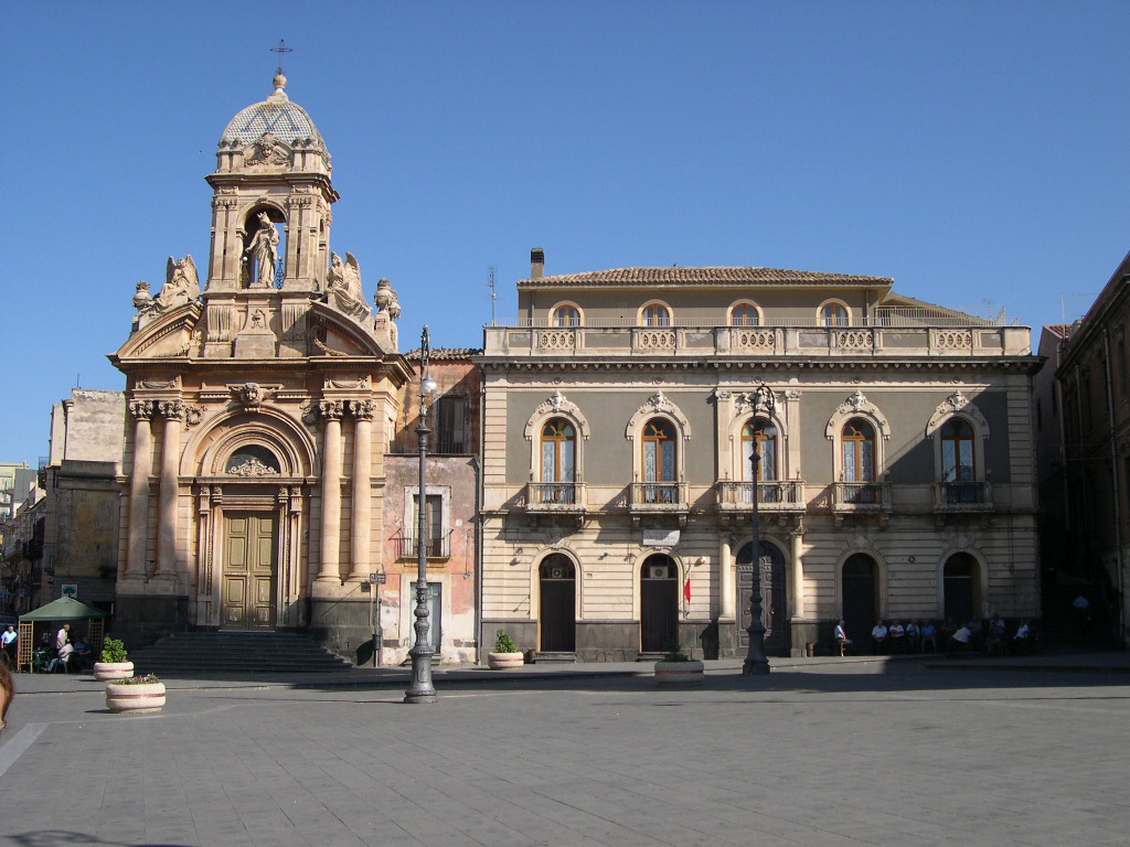 Biancavilla in Sicilia Italia