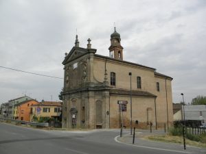 Bondeno in der Emilia-Romagna Italien