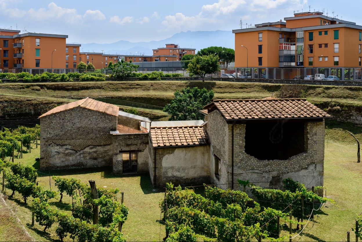Boscoreale i Campania Italien