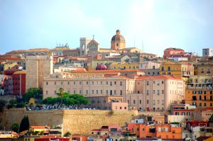 Cagliari in Sardegna Italia