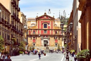 Caltanissetta en Sicile Italie