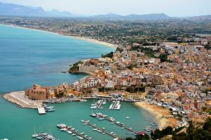 Castellammare del Golfo en Sicile Italie