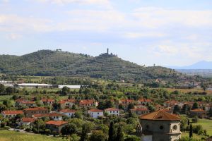 Castiglion Fiorentino i Toscana Italien