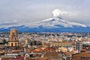Catania in Sicilia Italy
