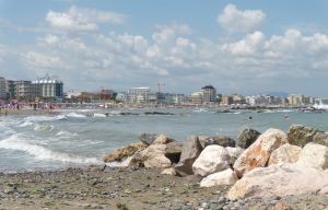 Cattolica in der Emilia-Romagna Italien