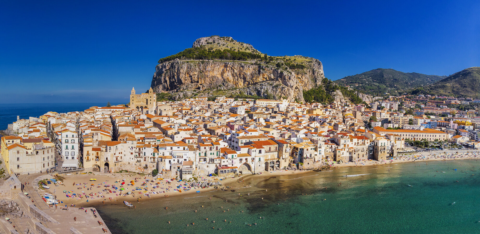 Cefalù in Sicilia Italia
