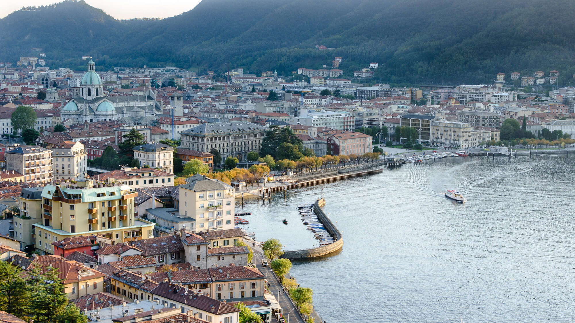 Como i Lombardiet Italien