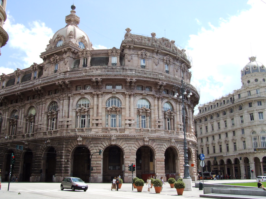 Genova in Liguria Italia