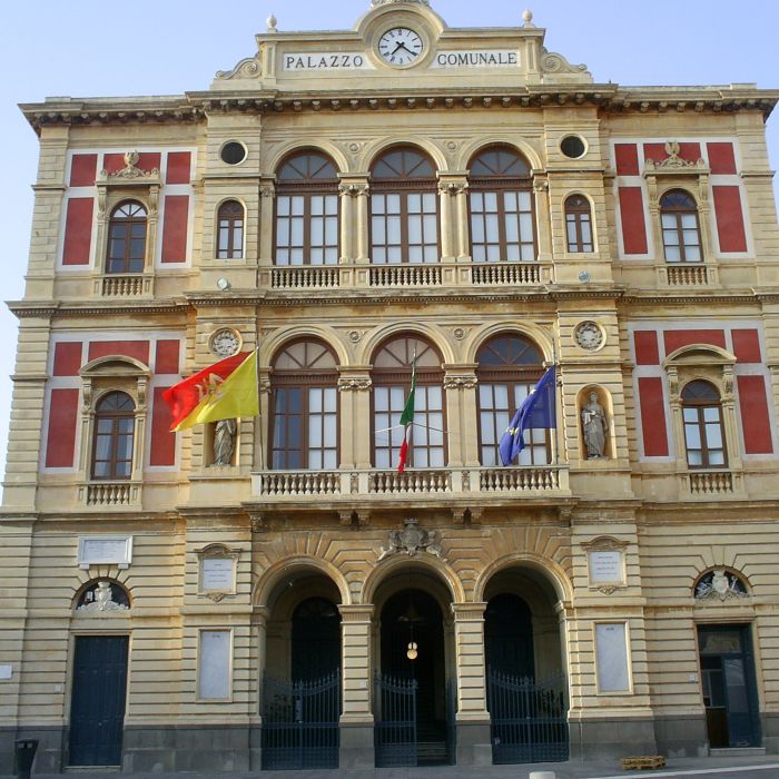 Grammichele in Sicilia Italie
