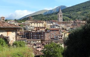 Gualdo Tadino i Umbrien Italien