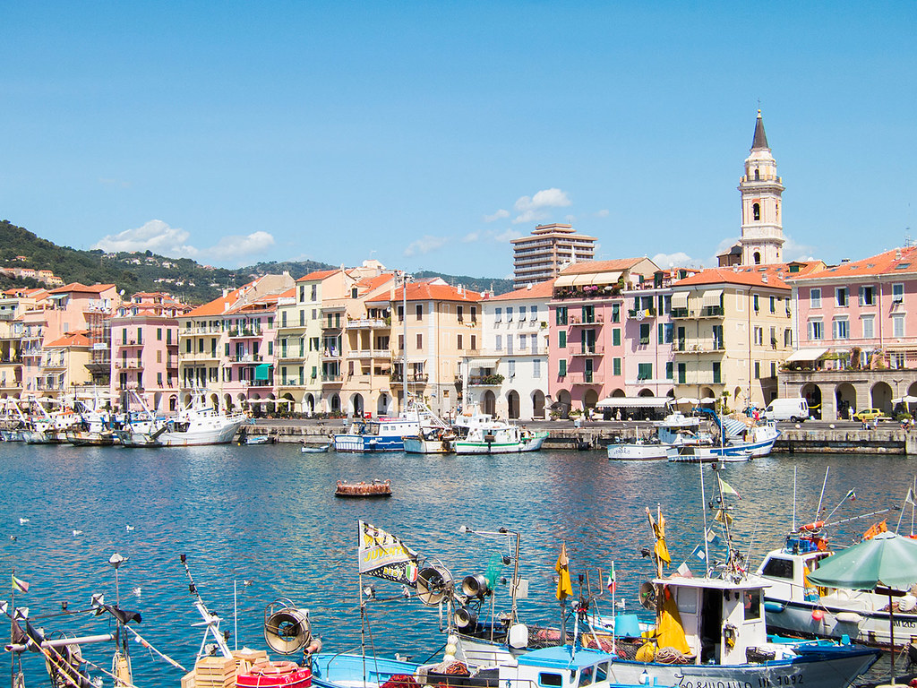 Imperia en Ligurie Italie