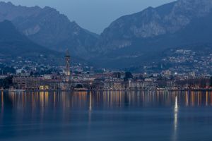 Lecco i Lombardiet Italien