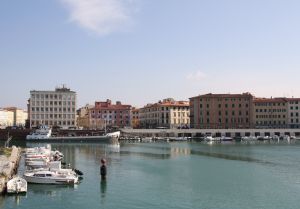 Livourne en Toscane Italie