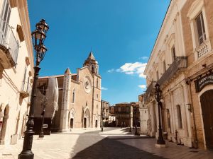 Lucera i Puglia Italien