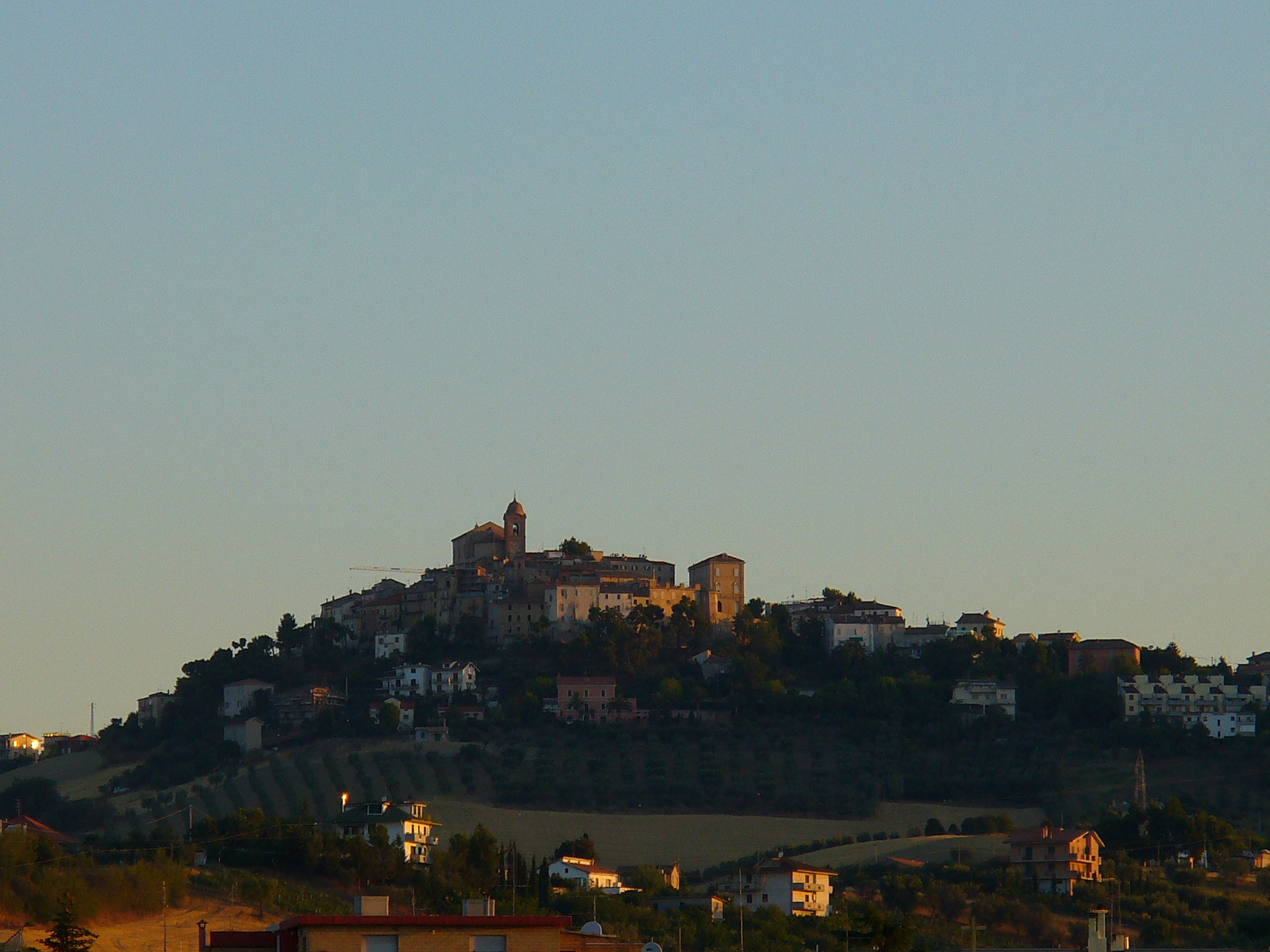 Monteprandone in den Marken Italien