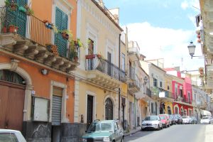 Motta Sant'Anastasia in Sizilien Italien
