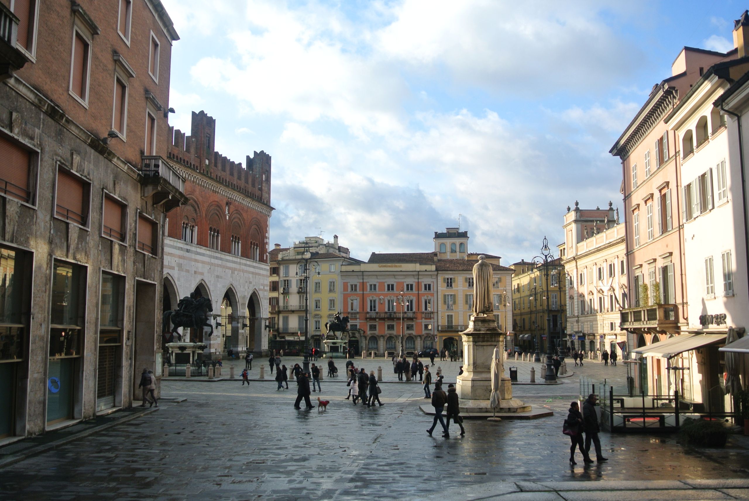 Piacenza in der Emilia-Romagna Italien