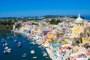Procida en Campanie Italie