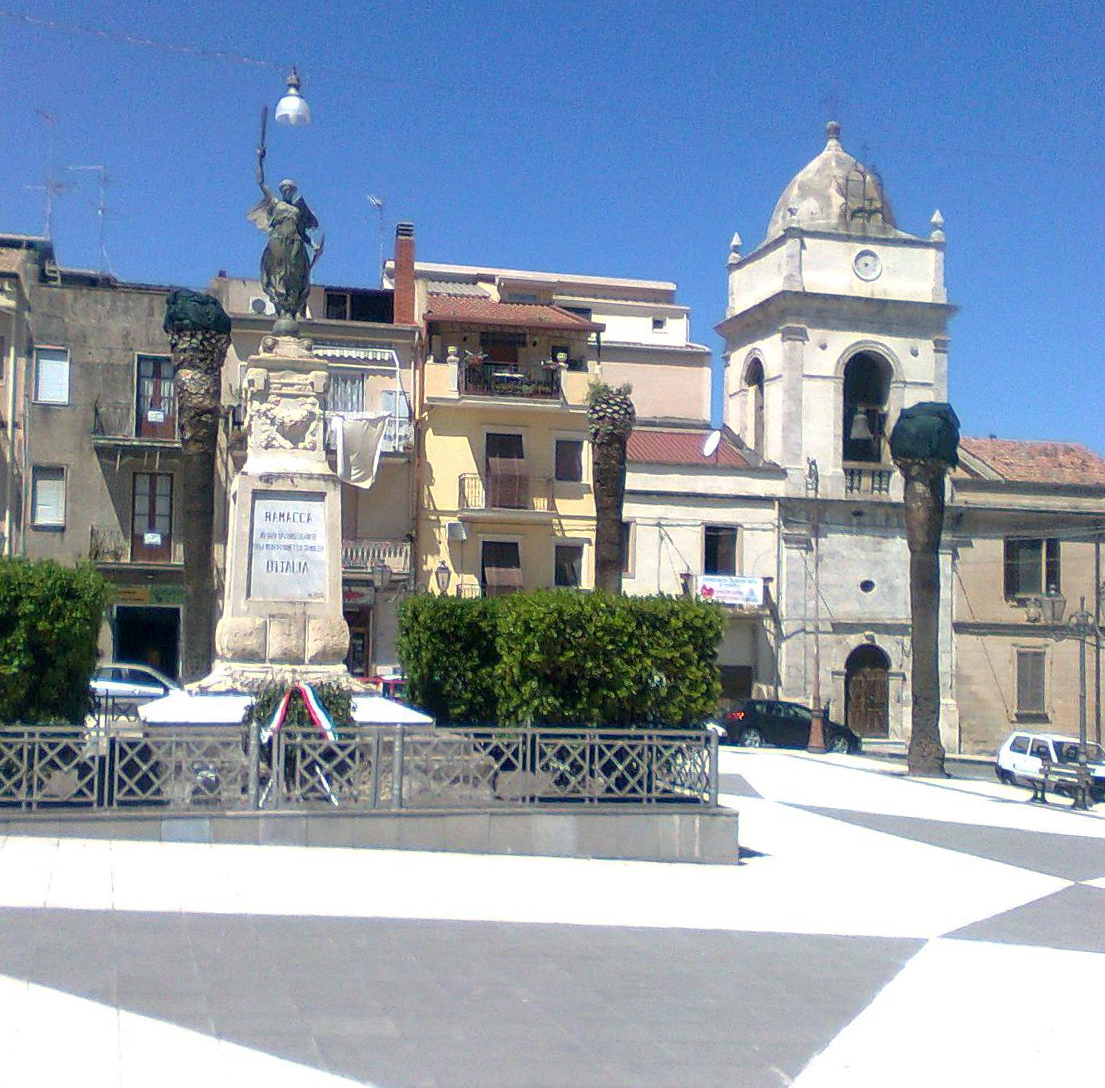 Ramacca in Sizilien Italien
