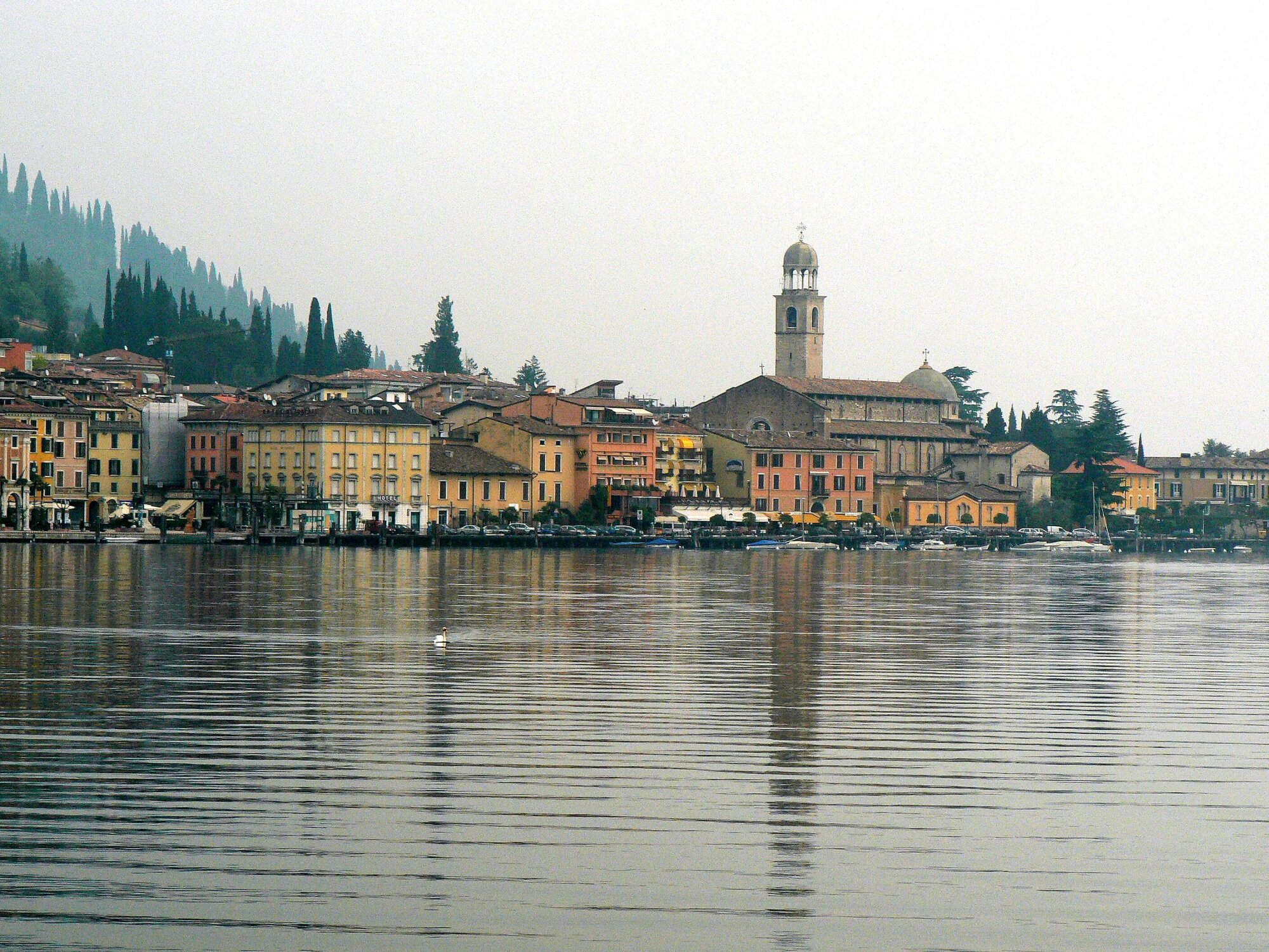 Salò in Lombardia Italy