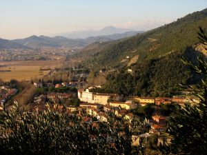 San Giuliano Terme i Toscana Italien