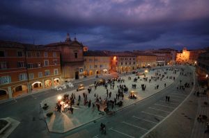 San Severino Marche dans les Marches Italie