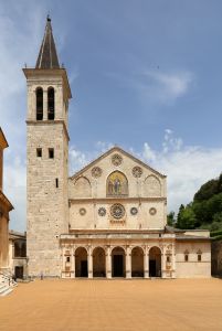 Spoleto en Ombrie Italie