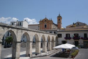 Sulmona in den Abruzzen Italien