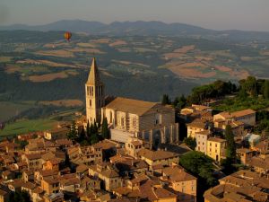 Todi en Ombrie Italie