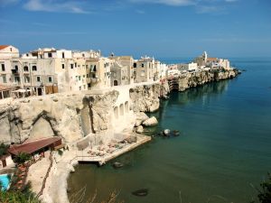 Vieste dans les Pouilles Italie