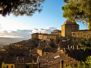 Volterra in der Toskana Italien