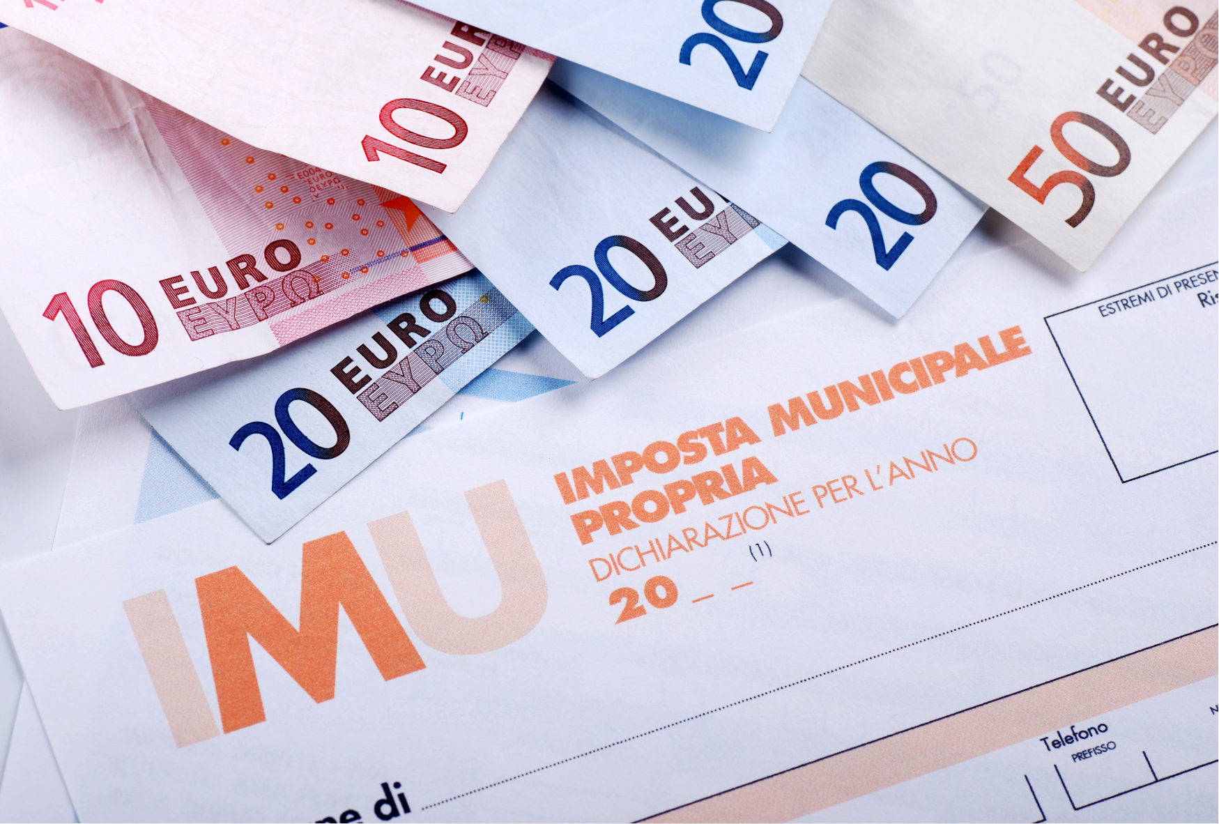 Imu-Grundsteuer, Imu-Steuer, Steuern in Italien