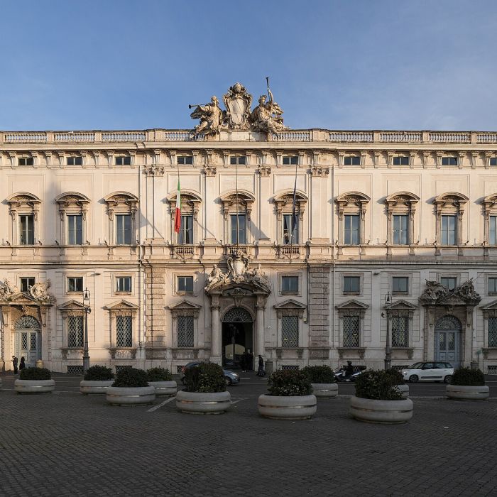 Palazzo della Consulta in Rome