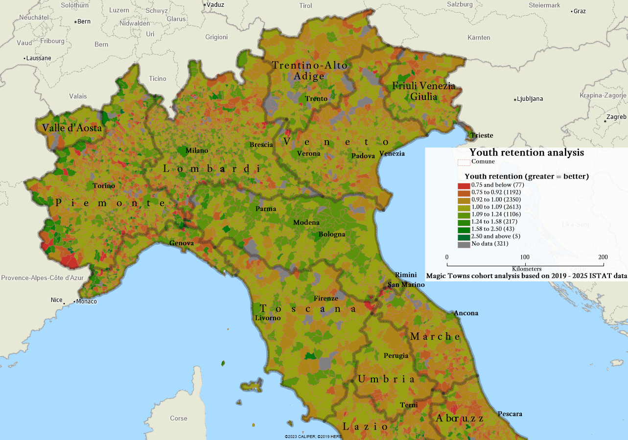 Quali città italiane hanno un futuro demografico?
