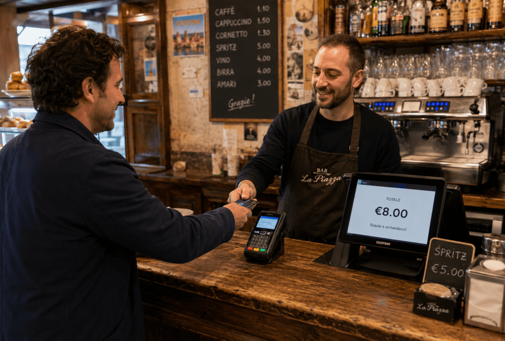 Cash in italy